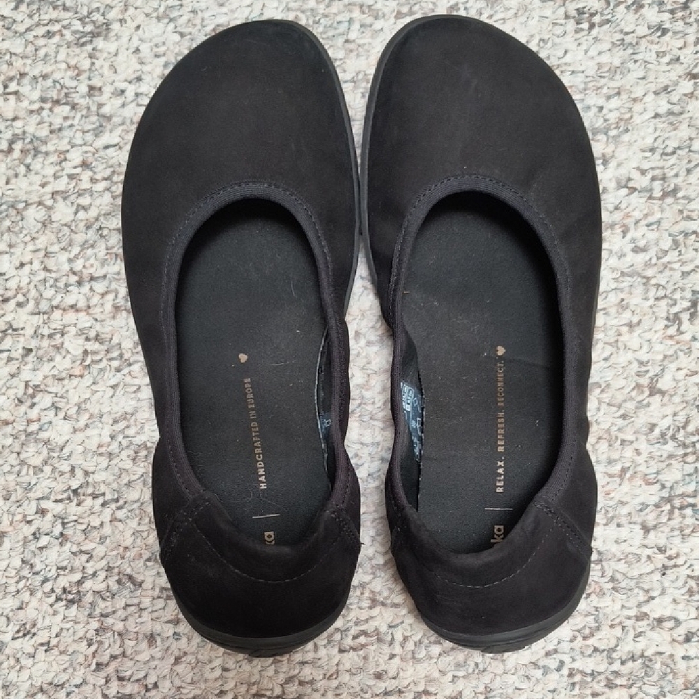 Be Lenka Sophia Barefoot Black Slip-On Ballet Flats — Cushioned Everyday Loafers - Picture 3 of 6